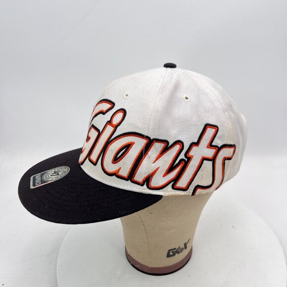 Giants San Fransisco Forty Seven 47 Brand MLB White Red One Size Snapback Hat - Picture 2 of 9
